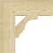 Ekena Millwork Balboa Block Rough Sawn Bracket, Douglas Fir, 4"W x 14"D x 14"H BKT04X14X14BOA05RDF - alternate 2